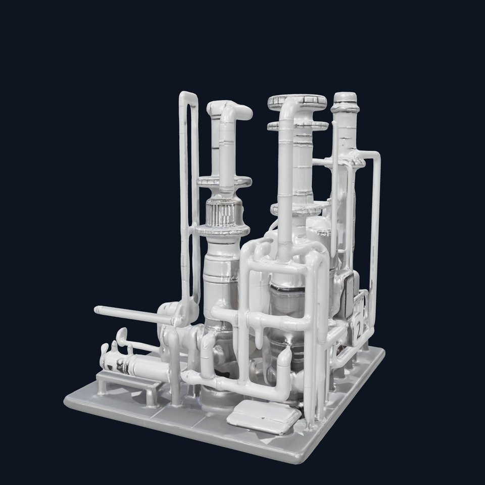 Industrial Chemical Plant Model Pack